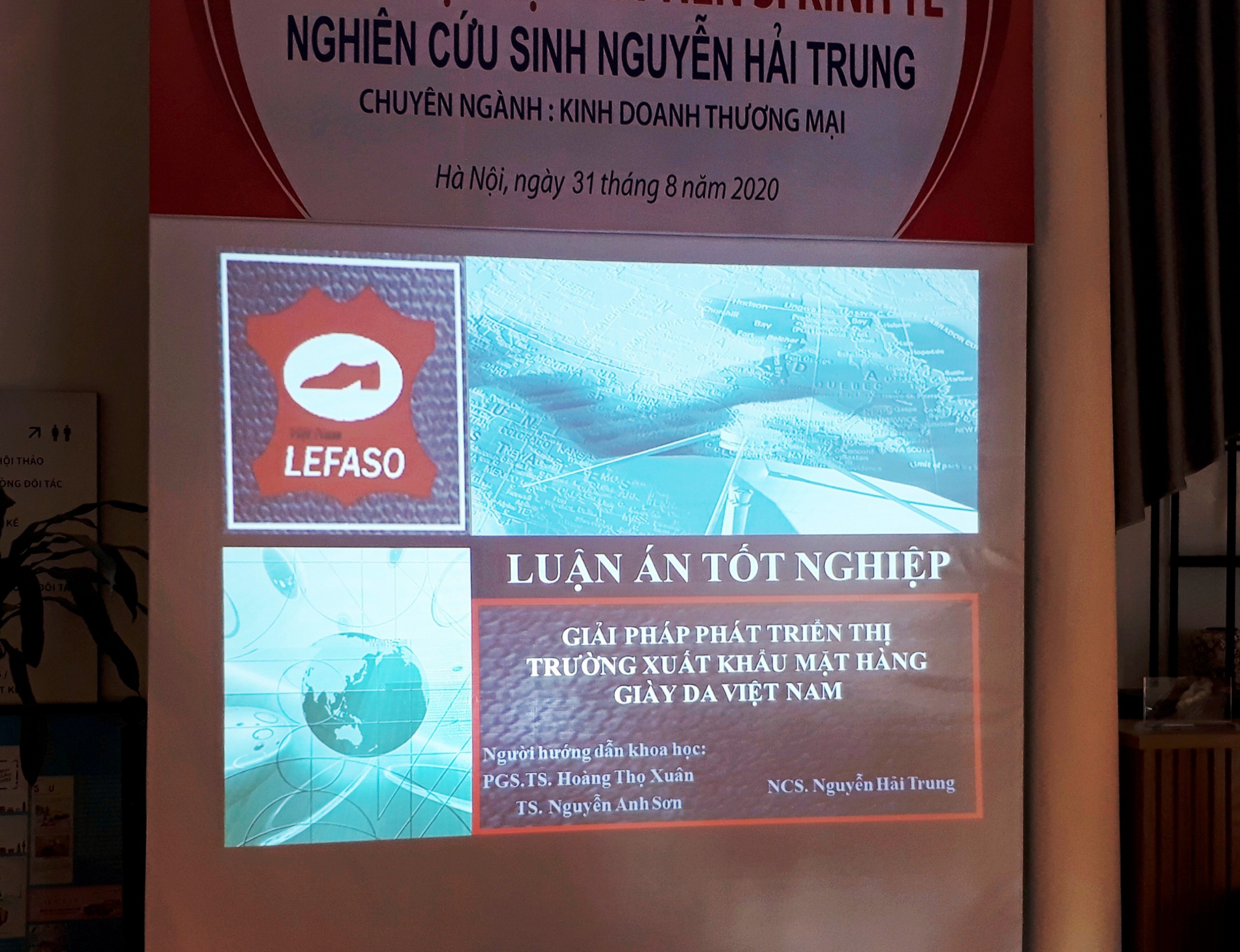 Lễ Bảo vệ Luận án Tiến sĩ cấp Viện của nghiên cứu sinh Nguyễn Hải Trung