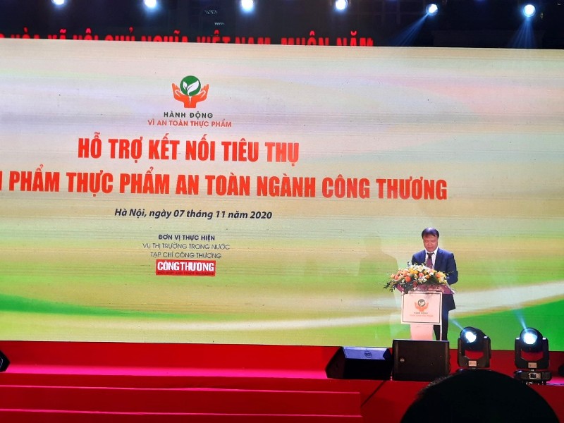Hỗ trợ kết nối tiêu thụ các sản phẩm thực phẩm an toàn ngành Công Thương