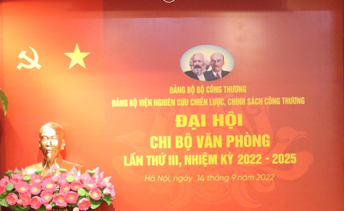 Đại hội Chi bộ Văn phòng lần thứ III - Nhiệm kỳ 2022-2025