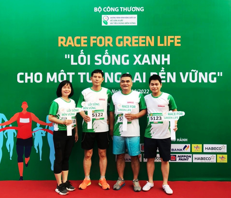 Hưởng ứng Giải chạy “Race for Green Life - Lối sống xanh cho một tương lai bền vững”