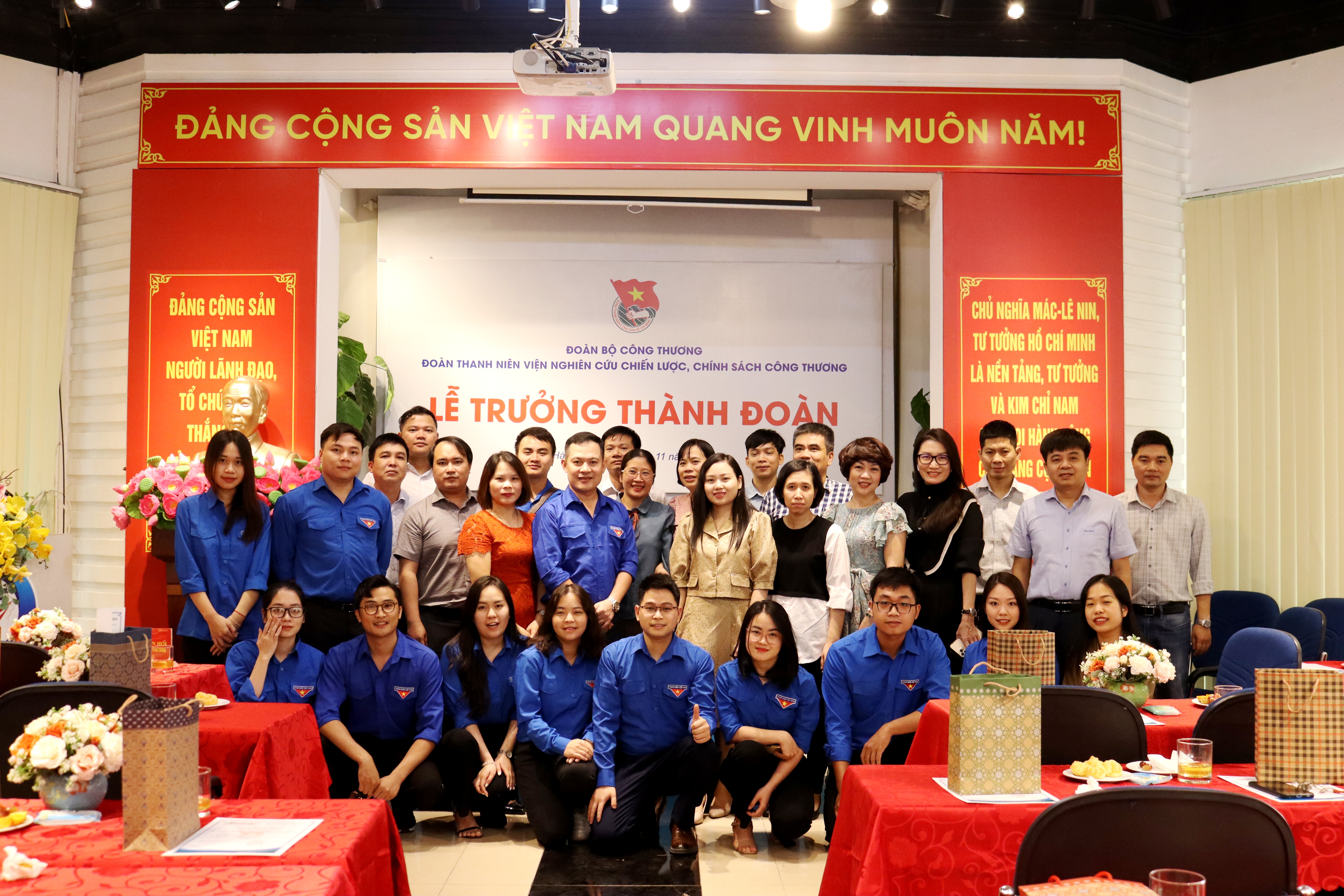 Đoàn thanh niên Viện Nghiên cứu Chiến lược, Chính sách Công Thương tổ chức Lễ Trưởng thành đoàn năm 2022