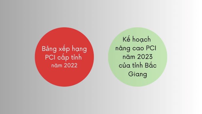Bảng xếp hạng chỉ số năng lực cạnh tranh cấp tỉnh năm 2022 và Kế hoạch năng cao chỉ số năng lực cạnh tranh cấp tỉnh năm 2023 của tỉnh Bắc Giang