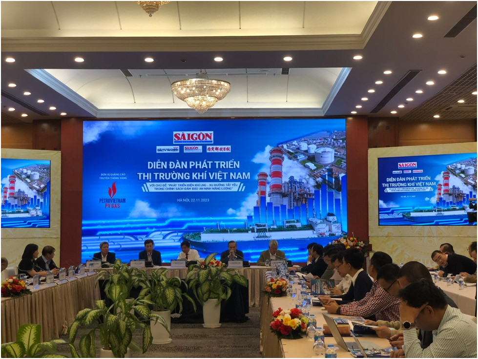 Diễn đàn phát triển thị trường khí Việt Nam với chủ đề  “Phát triển điện khí LNG - Xu hướng tất yếu trong chính sách đảm bảo  an ninh năng lượng”