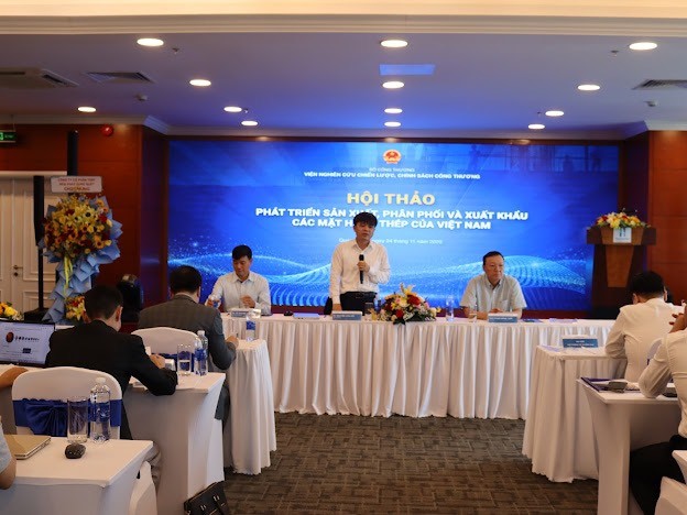 Hội thảo Phát triển sản xuất, phân phối và xuất khẩu các mặt hàng thép của Việt Nam