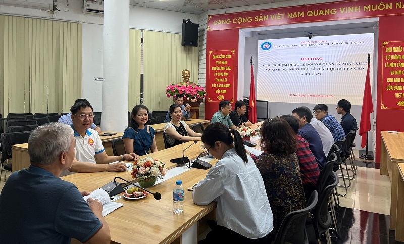 Hội thảo: Kinh nghiệm của một số quốc gia và bài học kinh nghiệm rút ra cho Việt Nam đối với quản lý nhập khẩu và kinh doanh thuốc lá