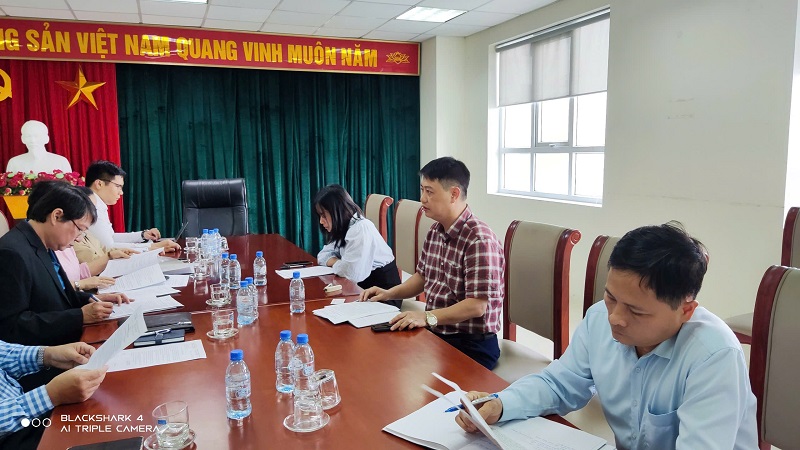 Đoàn công tác của Viện làm việc, khảo sát tại Thái Bình thực hiện nhiệm vụ “Nghiên cứu khả năng xây dựng hệ sinh thái trong lĩnh vực dệt may, da giày và thực hiện chuỗi bài viết về thực thi hiệp định EVFTA”