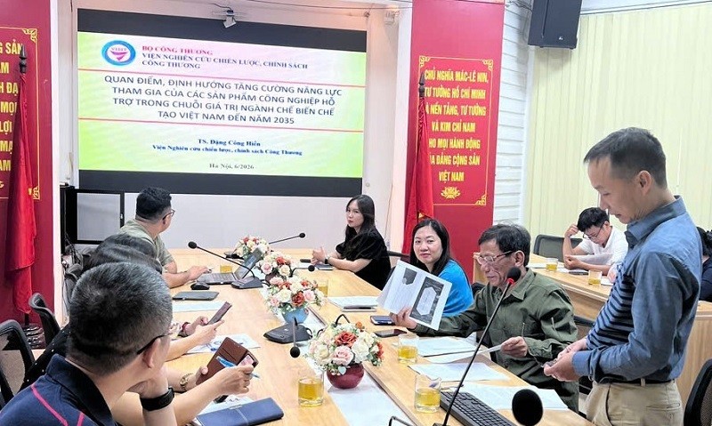 Hội thảo nhiệm vụ “Định hướng và giải pháp thúc đẩy xuất khẩu các sản phẩm của ngành công nghiệp nền tảng đến năm 2035”