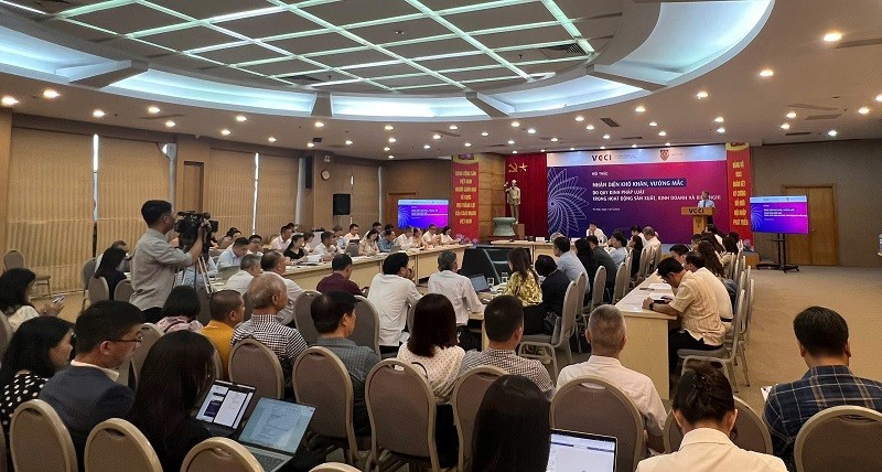 Hội thảo: “ Nhận diện khó khăn, vướng mắc do quy định pháp luật trong hoạt động sản xuất, kinh doanh và kiến nghị”