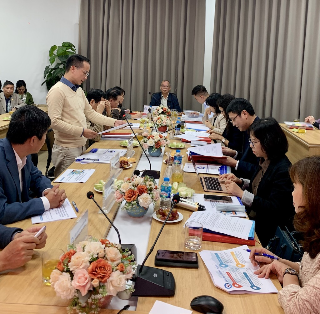 Lễ bảo vệ Luận án Tiến sĩ cấp Viện của Nghiên cứu sinh Phạm Châu Giang