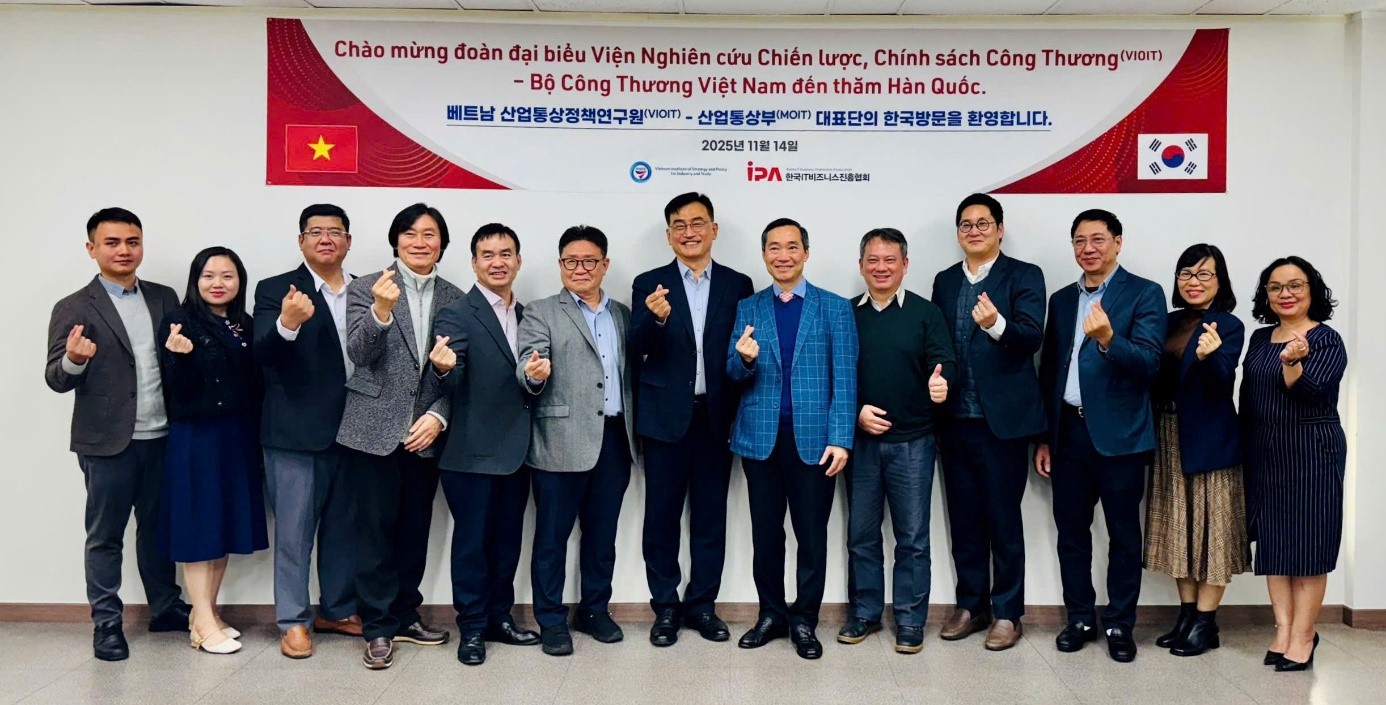 VIOIT tăng cường hợp tác công nghiệp, năng lượng và thương mại với Hàn Quốc
