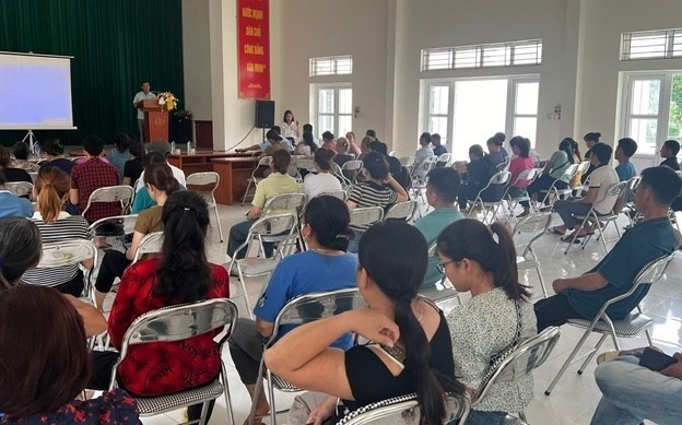 Lớp tập huấn phát triển nguồn nhân lực thương mại vùng đồng bào dân tộc thiểu số và miền núi cho hộ kinh doanh tại xã Bắc Hà, tỉnh Lào Cai